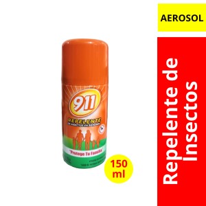 911 REPELENTE DE INSECTOS AEROSOL x 150ml
